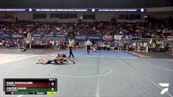 D 1 157 lbs Champ. Round 1 - Foster Shank, Dutchtown vs Dane Schumacher, St. Paul`s