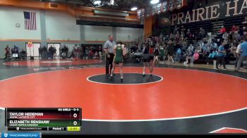 G-3 lbs Round 4 - Taylor Hedeman, Union, LaPorte City vs Elizabeth Renshaw, Cedar Rapids Kennedy