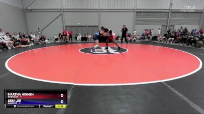 190 lbs Placement Matches (8 Team) - Martha Hinneh, Nebraska vs Desi Lee, Ohio Red