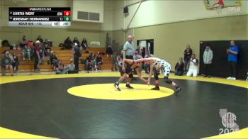 112 lbs Cons. Round 4 - Curtis Wert, Jr. Eagles Wrestling Club vs Jeremiah Hernandez, Toby Johnson