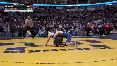 215 lbs First Round - Kaj Miller, Newport vs Colton Tupper, Reynolds
