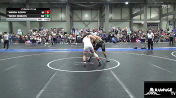 155 lbs Quarterfinal - Baron Rosas, Maize vs Nikko Hinojos, Newton