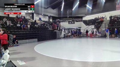 165 lbs Champ. Round 2 - Dylan Milster, Oklahoma City vs Landry Wilkinson, Texas Wesleyan