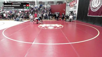 165 lbs Round Of 16 - Sebastian Hernandez, Clearwater Central Catholic vs Mac Fletcher, Charlotte Latin