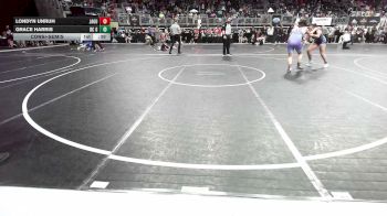 155 lbs Consolation - Londyn Unruh, Jaguar WC vs Grace Harris, DC Gold
