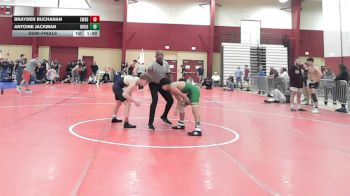 113 lbs Semifinal - Brayden Buchanan, Ewsd vs Antoine Jackman, Doughboy