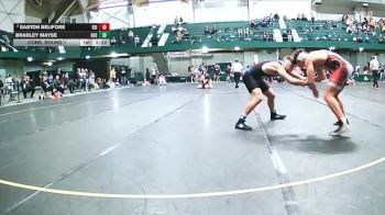 184 lbs Cons. Round 1 - Bradley Mayse, GVSU vs Easton Belifore, Edinboro