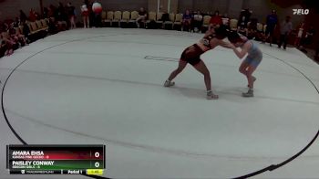 108 lbs Round 6 (8 Team) - Amara Ehsa, Kansas Pink Gecko vs Paisley Conway, Oregon Girls