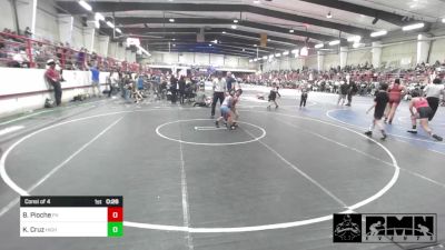 70 lbs Consi Of 4 - Brielle Pioche, Pv vs Kaydon Cruz, High Elevation Wrestling Club