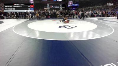 113 lbs Champ. Rd Of 128 - Anthony Tseperkas, CT vs Tyson Jones, CA