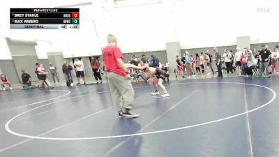 135 lbs Semifinal - Brey Stahle, Marsing Middle School vs Max Wiberg, Bear River Wrestling Club