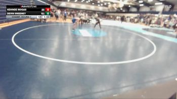 165 lbs Champ. Round 1 - Devin Sweeney, Washington And Lee vs Kehinde Mogaji, Arcadia