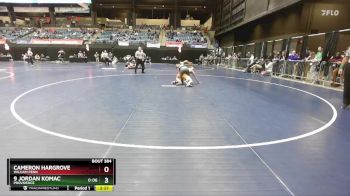 165 lbs Cons. Round 3 - 9 Jordan Komac, Providence vs Cameron Hargrove, William Penn