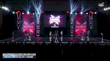 United Dream Elite - Icons [2026 L2 Junior - D2 - B DAY 1] 2026 JAMfest Cheer Super Nationals