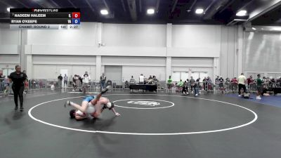 126 lbs Champ. Round 3 - Nadeem Haleem, IL vs Ryan O'Keefe, VA