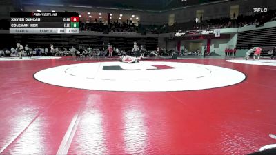 190 lbs Quarterfinals (8 Team) - Xavier Duncan, CLAREMORE vs Coleman Iker, EL RENO