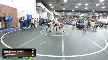 190 lbs Champ. Round 2 - Sean-Michael Roberts, Buchanan vs Justin Esparza, Marina