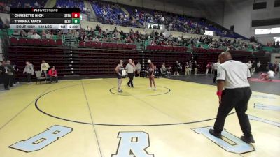 130 lbs Semifinal - Chrisette Nick, Stratford vs Tiyanna Mack, Blythewood