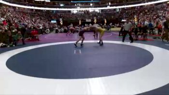 220 lbs Quarterfinal - Carter Jennings, Highland vs Malachi Deck, North Fork