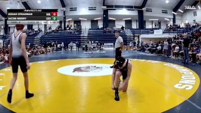 132 lbs Quarters & 1st Wb (16 Team) - Jaxon Sanchez, Harlem vs Jacob Matthews, Lumpkin Co.