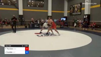 97 kg Quarterfinal - Tyler Thurston, Iowa vs Isaac Trumble, Wolfpack Wrestling Club