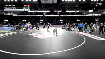 126 lbs Cons. Semi - William Ross, Lincoln (Tacoma) vs Malachi Pettis, Sumner