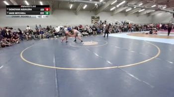 190 lbs Champ. Round 2 - Donovan Aguilera, Alameda International vs Jake Mitchell, Severance