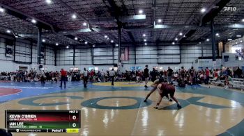 144 lbs Placement Matches (8 Team) - Kevin O`Brien, COMBAT ATHLETICS vs Ian Lee, HEADHUNTERS - GREEN