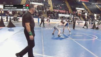 144 lbs Semifinal - Aydin Lamb, Wakefield vs Beckett Leclair, West Springfield