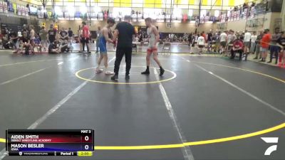 126 lbs Semifinal - Aiden Smith, Sebolt Wrestling Academy vs Mason Besler, Iowa
