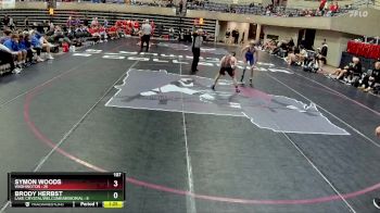 107 lbs Finals (8 Team) - Brody Herbst, Lake Crystal/Welcome/Memorial vs Symon Woods, Washington