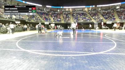 45 lbs Round Of 32 - Trey Sanders, Abington Heights vs Landon Harris, Milcreek Twp