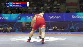 125 kg Final 3-5 - Levan Lagvilava, France vs Yusif Dursunov, Azerbaijan