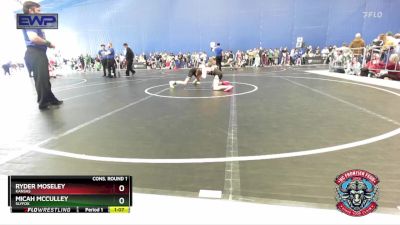 95 lbs Cons. Round 1 - Ryder Moseley, Kansas vs Micah McCulley, SlyFox