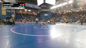 165 lbs Champ. Round 1 - Carson Tuer, Cape Henlopen vs Matthew Kaiser, Mountain View