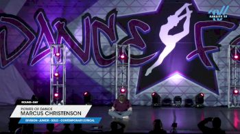 Power of Dance - Marcus Christenson [2025 Junior - Solo - Contemporary/Lyrical Day] 2025 DanceFest Grand Nationals