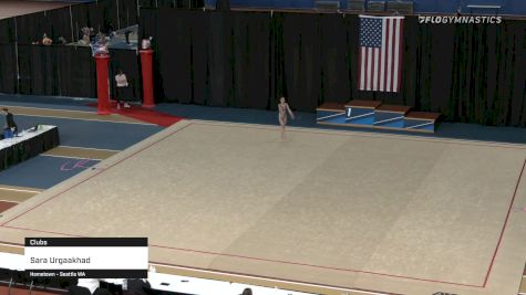 Sara Urgaakhad - Clubs - 2021 Rhythmic Elite Qualifier