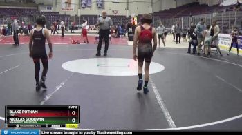 75 lbs Round 4 - Blake Putnam, Troy vs Nicklas Goodwin, Black Belt Wrestling