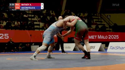 92 kg Bronze - Michael Macchiavello, USA vs Ahmed Bataev, BUL