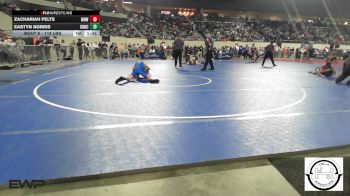 118 lbs Round Of 128 - Zachariah Felts, Muskogee JH Wrestling vs Eastyn Norris, Choctaw Jh