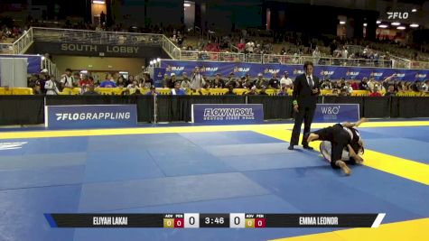 EMMA LEONOR vs ELIYAH LAKAI 2026 Pan Kids Jiu-Jitsu IBJJF Championship