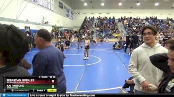 93-96 lbs Round 1 - Kai Parsons, Hawkeye WC vs Sebastian Morales, Rough House Wrestling