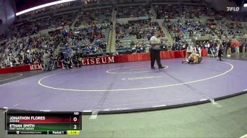 165 lbs Quarterfinal - Ethan Smith, Fort Wayne Snider vs Jonathon Flores, Goshen