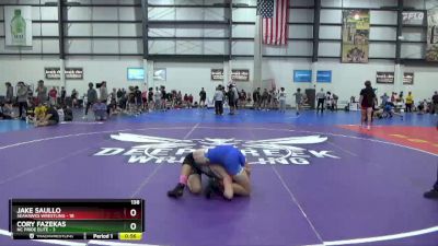 138 lbs Round 3 (3 Team) - Jake Saullo, SEAHAWKS WRESTLING vs Cory Fazekas, NC PRIDE ELITE