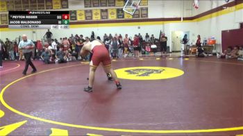 285 lbs Cons. Semi - Peyton Reiser, Sacramento City College vs Jacob Maldonado, Delta College