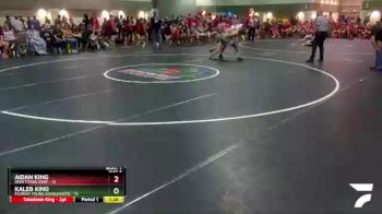 138 lbs Round 1 (6 Team) - Kaleb King, Florida Young Gunslingers vs Aidan King, Ohio Titans Gray
