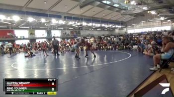 110 lbs 2nd Wrestleback (8 Team) - Rino Younker, BMM BBQ Belles vs Jaleesa Whaley, Storm Center