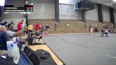 133 lbs Cons. Round 2 - Trevon Hawkins-Robertson, Keiser University vs Ethan Croom, University Of Pikeville