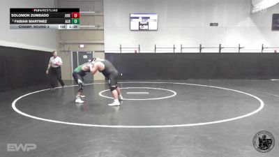 285 lbs Champ. Round 2 - Fabian Martinez, Alisal vs Solomon Zumbado, Junipero Serra
