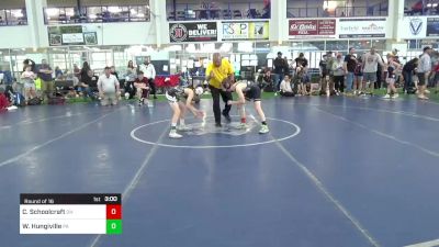 J-90 lbs Round Of 16 - Colton Schoolcraft, OH vs Wyatt Hungiville, PA